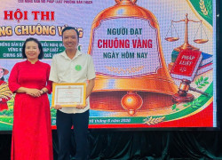 HỘI NÔNG DÂN PHƯỜNG BÀN THẠCH TỔ CHỨC HỘI THI “RUNG CHUÔNG VÀNG”