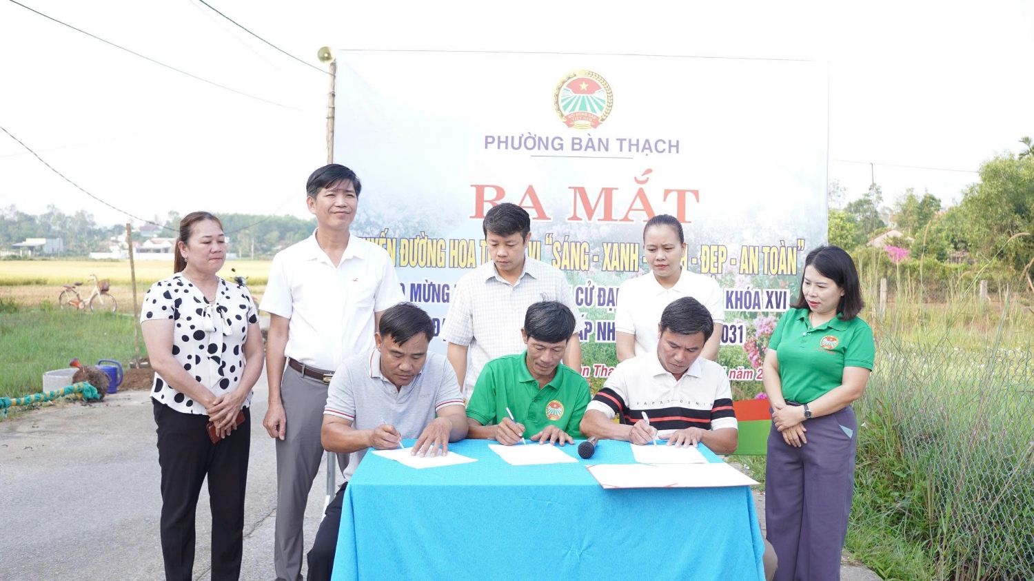 đại dien ho ky cam ket tụ quan tuyen duong